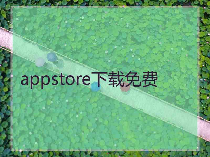 appstore下载免费