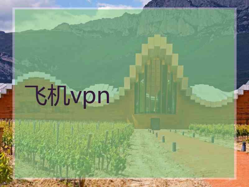 飞机vpn