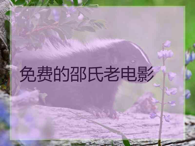 免费的邵氏老电影