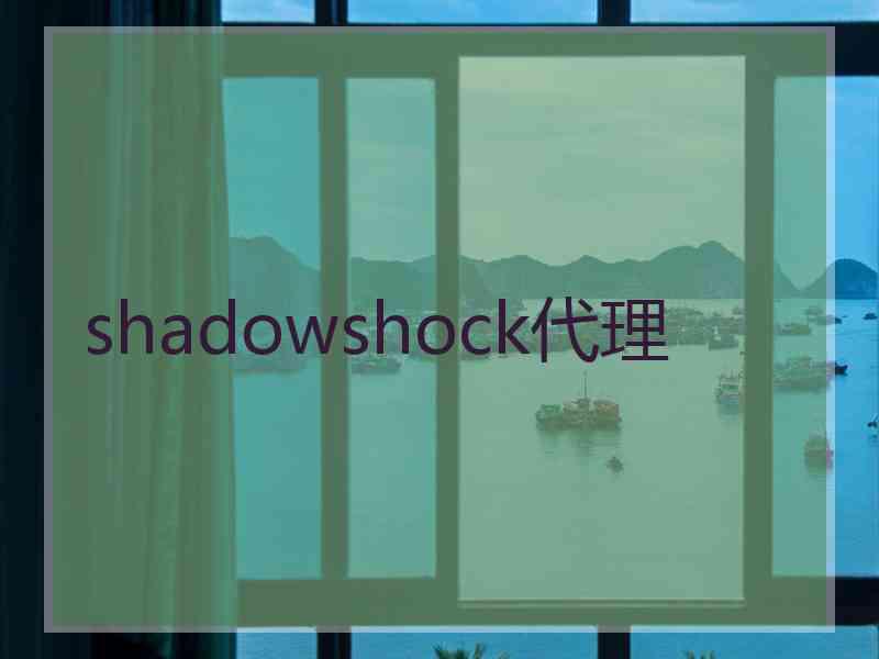 shadowshock代理