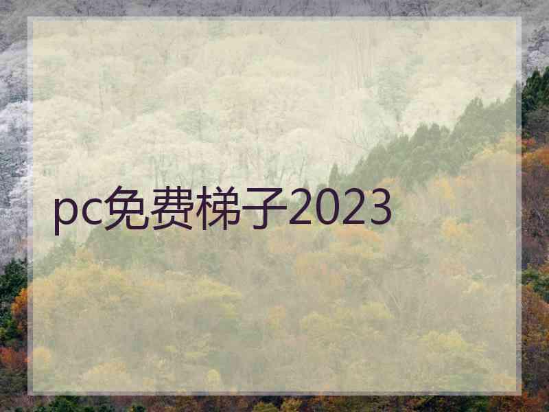 pc免费梯子2023