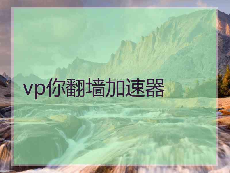 vp你翻墙加速器