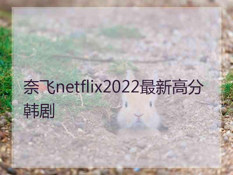 奈飞netflix2022最新高分韩剧