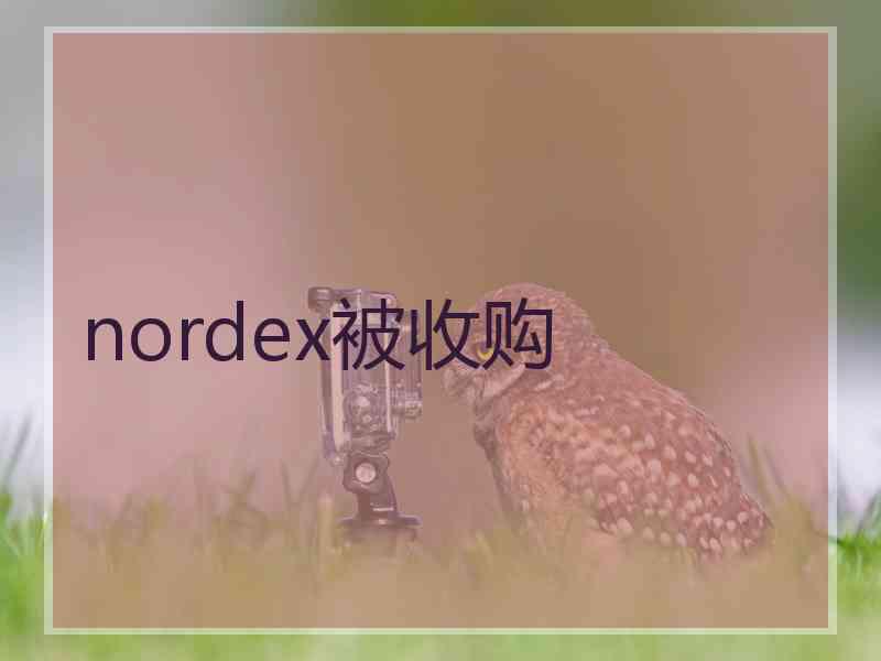 nordex被收购