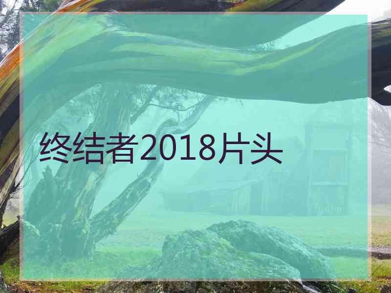 终结者2018片头