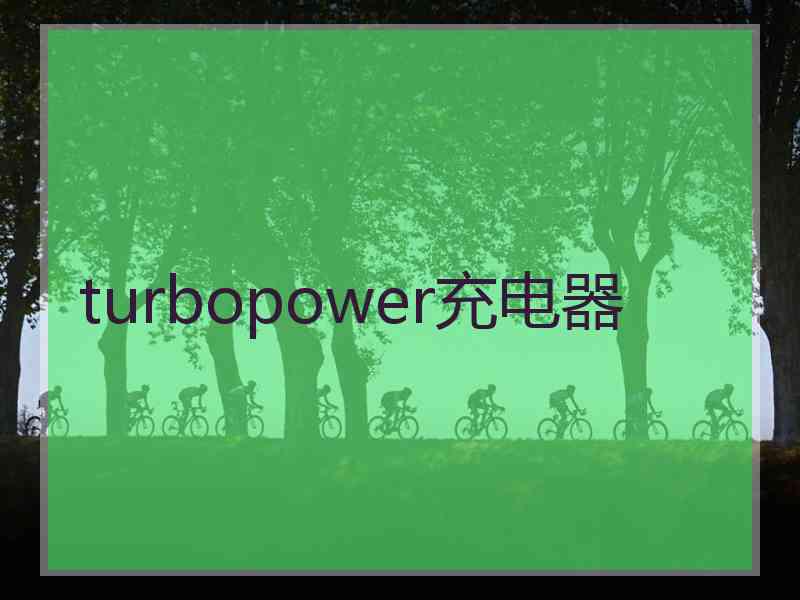 turbopower充电器