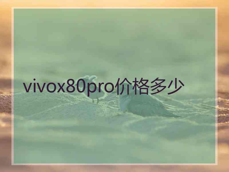 vivox80pro价格多少