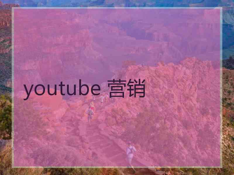 youtube 营销