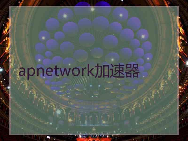 apnetwork加速器