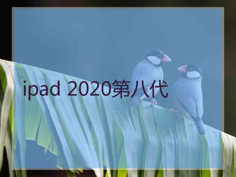 ipad 2020第八代