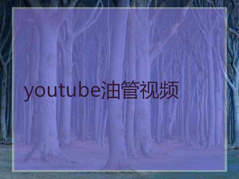 youtube油管视频