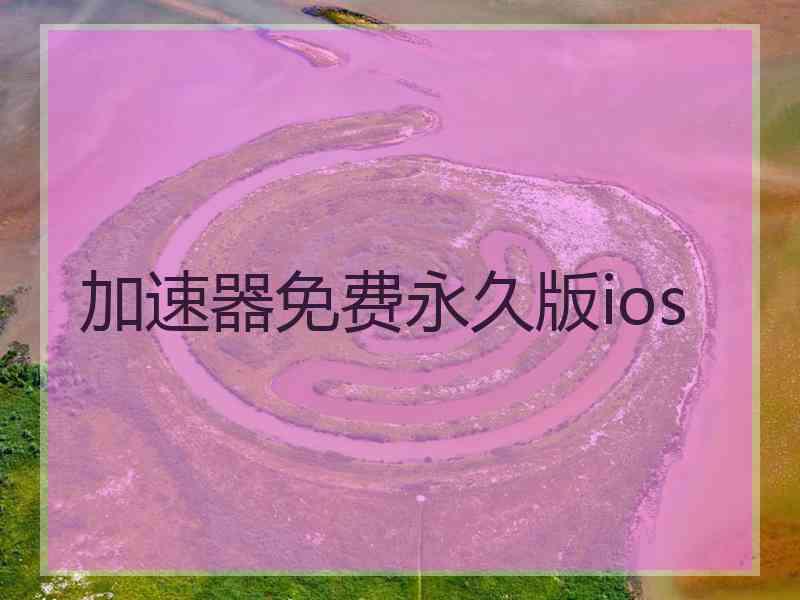 加速器免费永久版ios