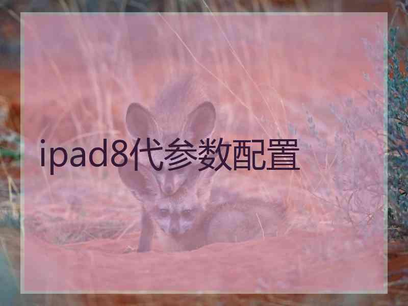 ipad8代参数配置