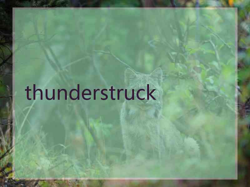 thunderstruck