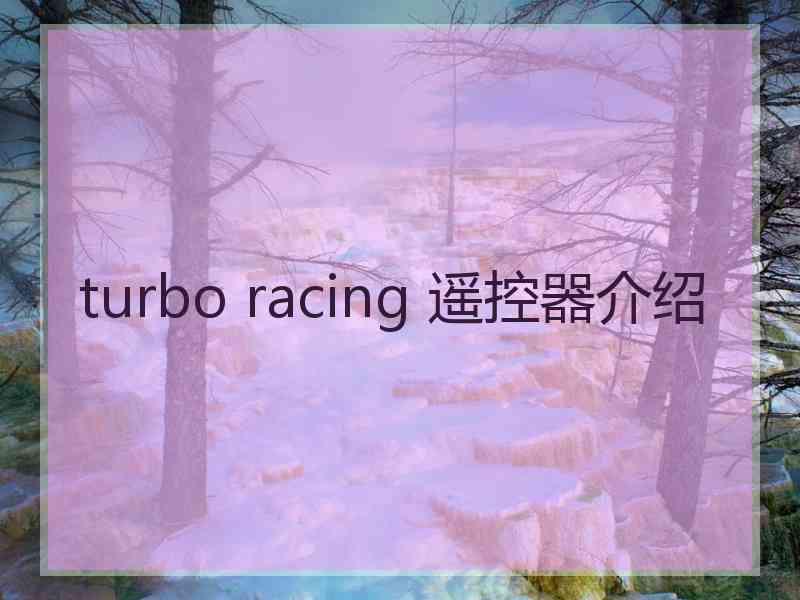 turbo racing 遥控器介绍