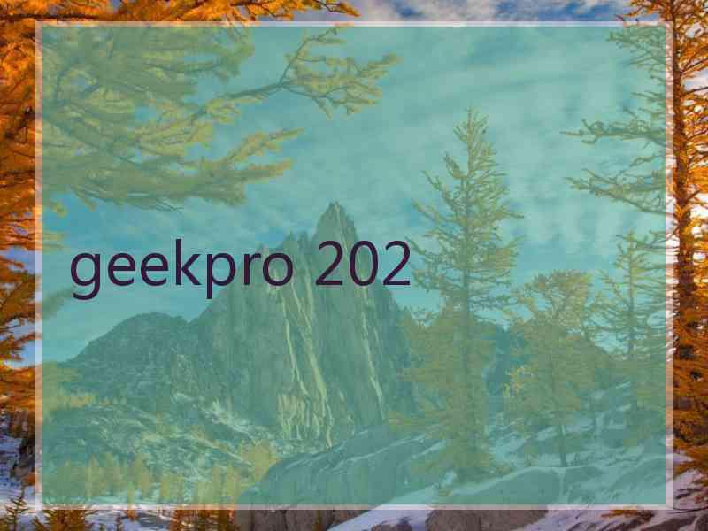 geekpro 202