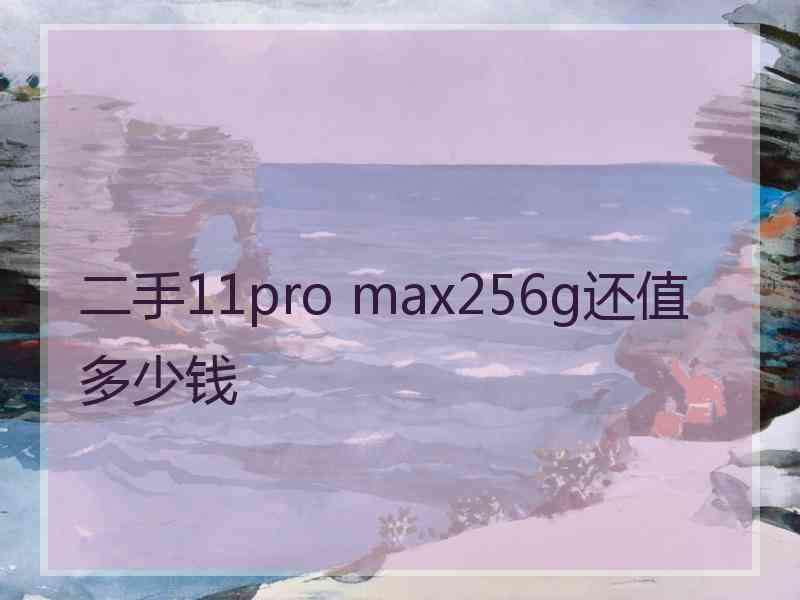 二手11pro max256g还值多少钱