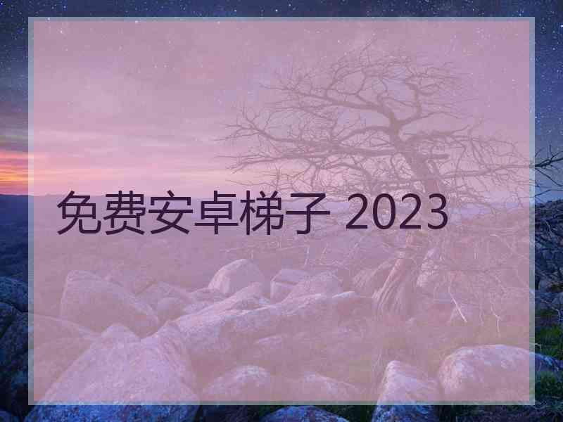 免费安卓梯子 2023