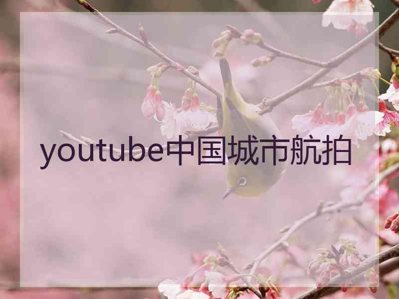 youtube中国城市航拍