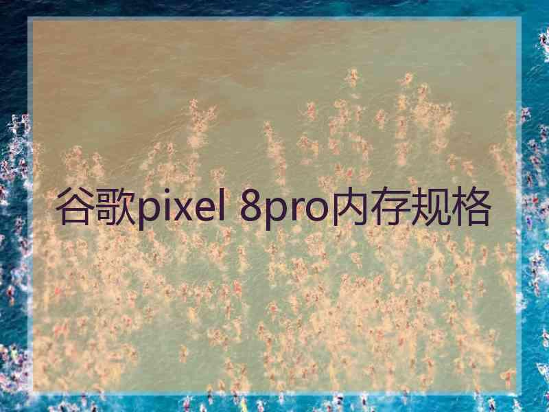 谷歌pixel 8pro内存规格