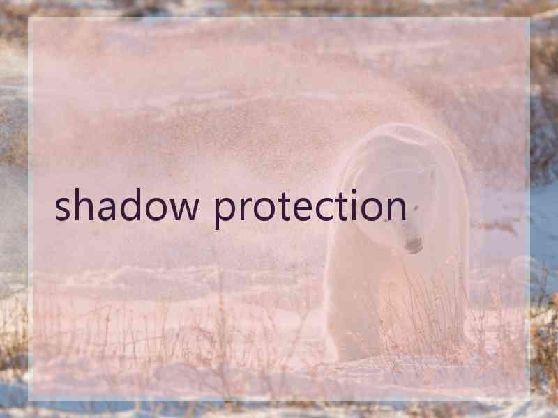 shadow protection