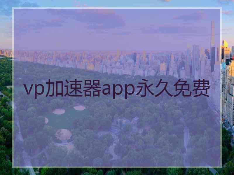 vp加速器app永久免费