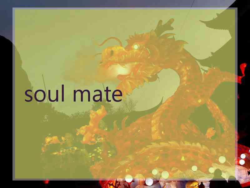 soul mate