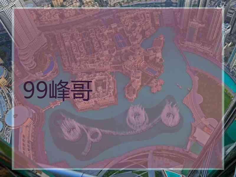 99峰哥