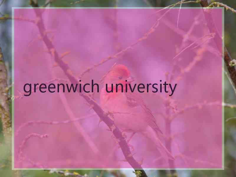 greenwich university