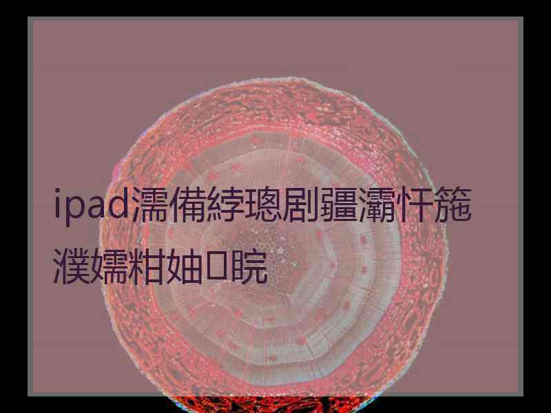 ipad濡備綍璁剧疆灞忓箷濮嬬粓妯睆