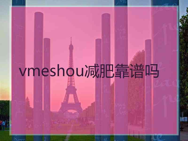 vmeshou减肥靠谱吗