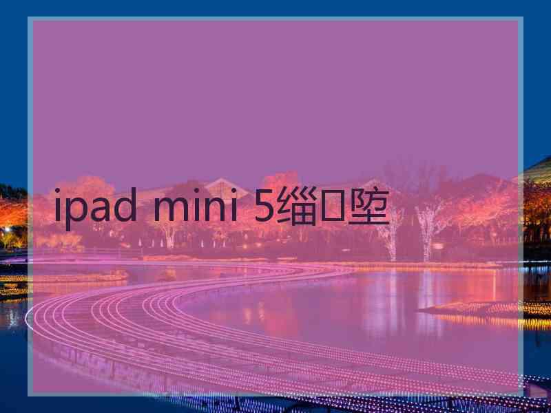 ipad mini 5缁埅