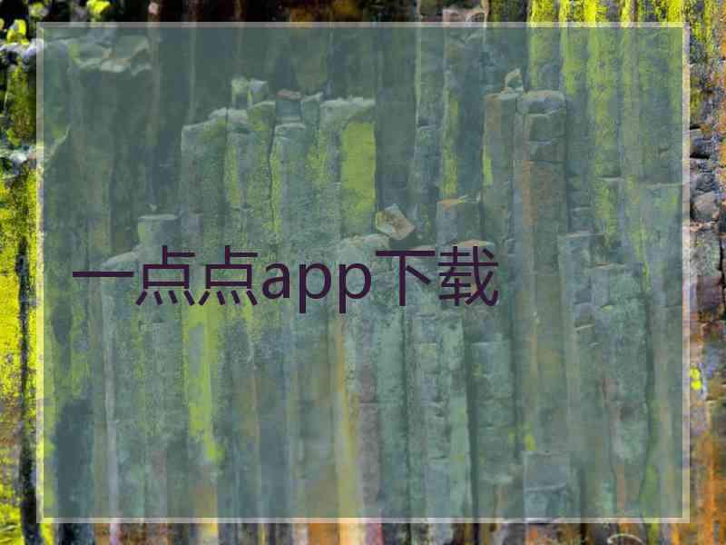 一点点app下载